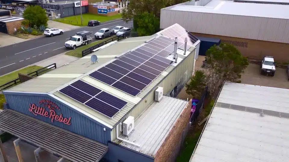 Little Rebel Dromana Commercial Solar Install